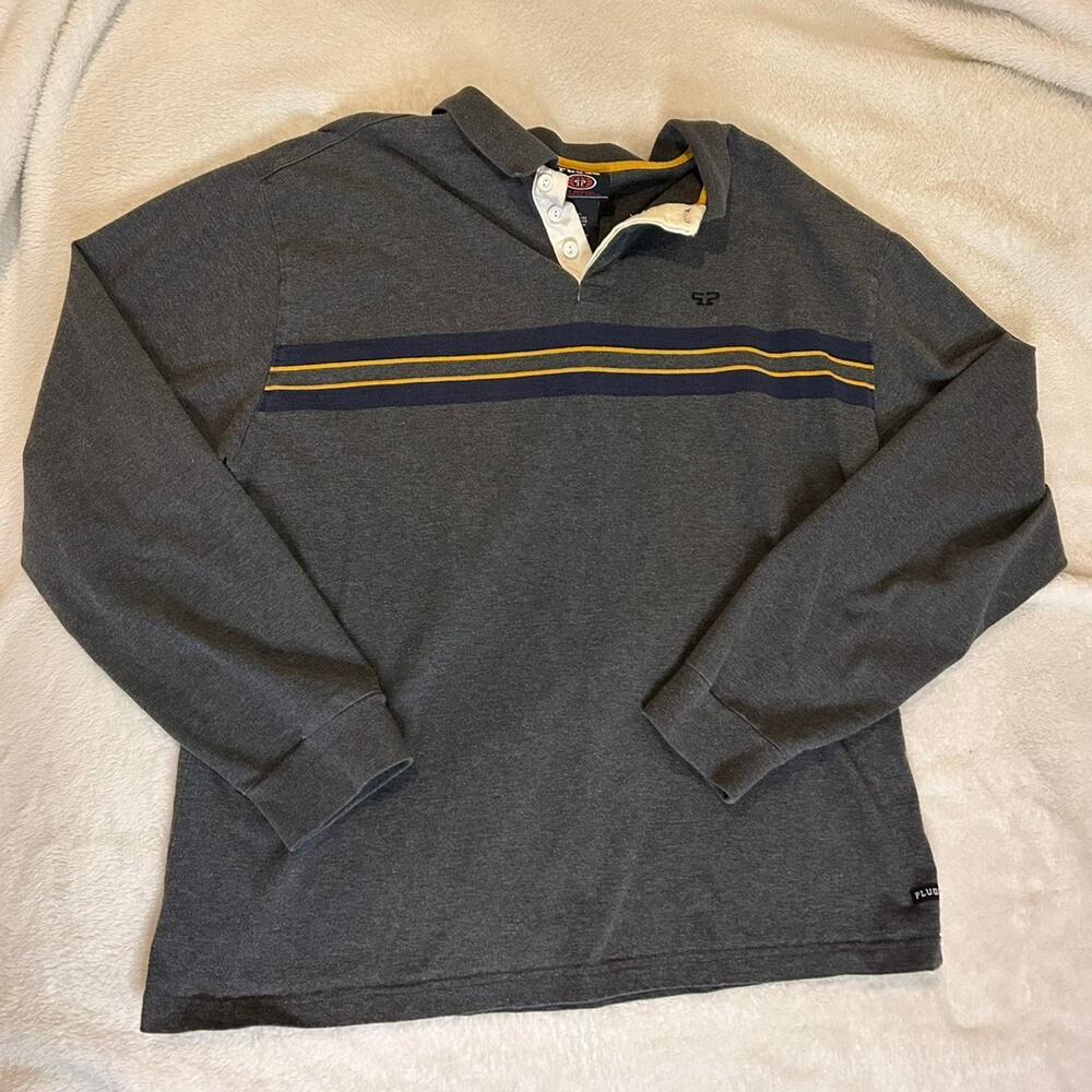 Y2k plugg longsleeve polo shirt